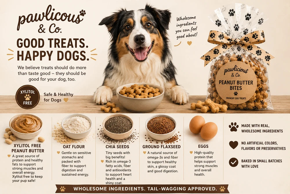 Pawlicous Peanut Butter Bites